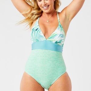 Carve Designs one piece suit in Dahlia NWT